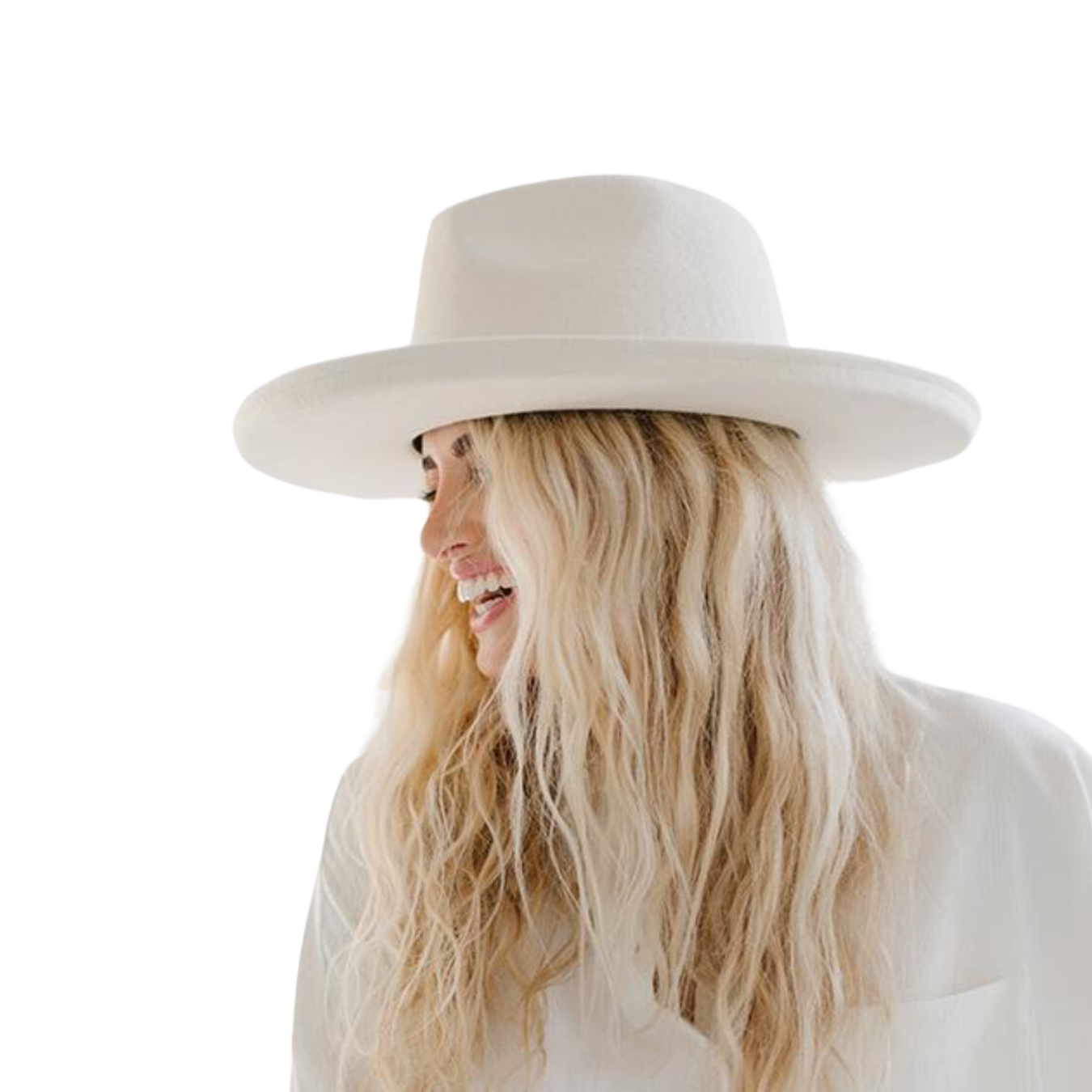 Gigi PIP Maude Pencil Brim - Off White